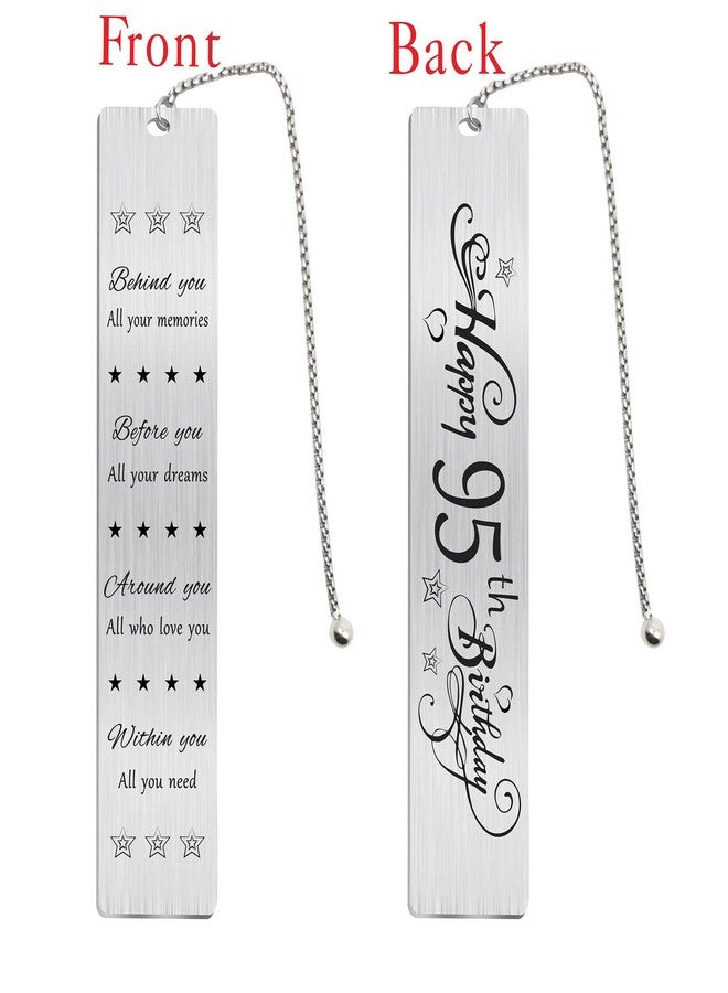 Jzxwan Happy 95th Birthday Bookmark for Men Women, 95 Year Old Birthday Gifts 1931 - Image 5