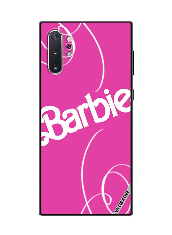 VR CREATIVE Protective Case Cover For Samsung Galaxy Note10 Plus 5G Barbie Lines Design Multicolour - Image 1