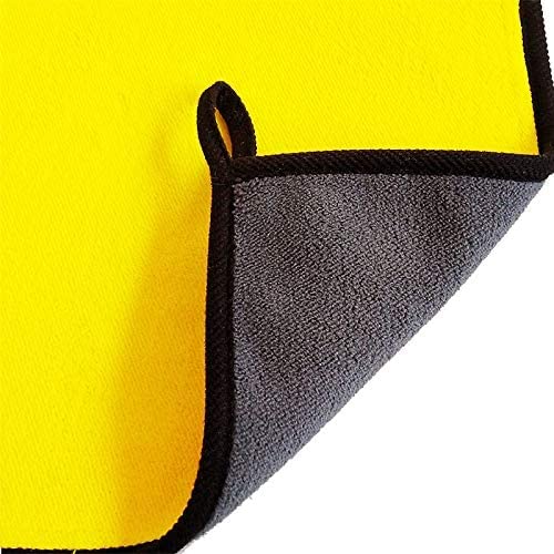 BROGBUS 900GSM Double-Sided Microfiber Hand Towel for Car, Bike, Kitchen, Mirror Glass Cleaning Microfibre Cloth for Drying, Size: 60x40 cm, Pack of 4 - Image 5
