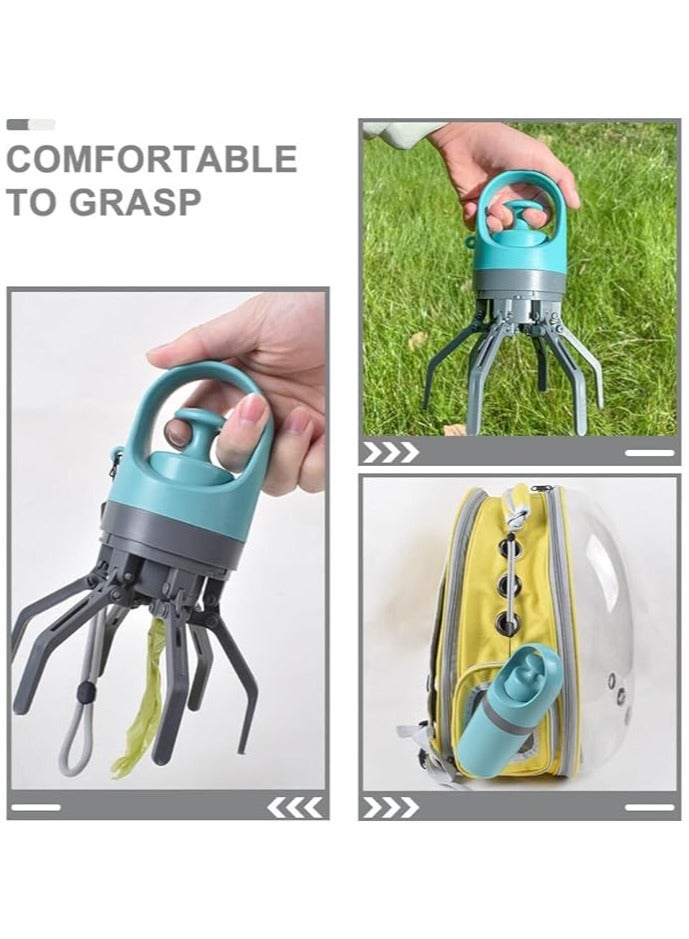 general 1 set of pet cat litter picker with bag, dog feces picker, pet cat litter pickup tool, dog and cat litter cleaning shovel - Image 3