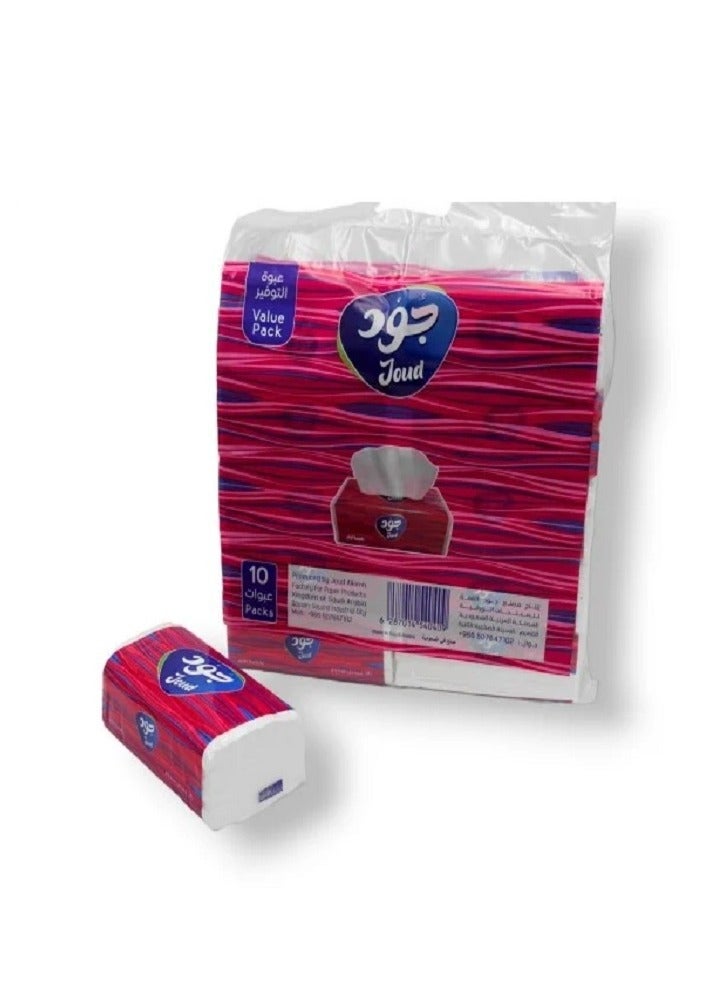 Joud Tissue Box 180 Double Tissue Pack of 5 Each Pack 10 Box  - Image 4