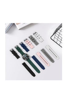 Generic 20MM Strap Silicone Band For Samsung Gear Sport/Samung Watch 4/Watch 5 /Watch 5 Pro /S2 classic/active 2 40mm 44mm/Amazfit GTS 3/ GTS 4/4 Mini/Bip 3/Pro/GTS 2 mini/GTS 2e/Bip U/U Pro  - Image 4