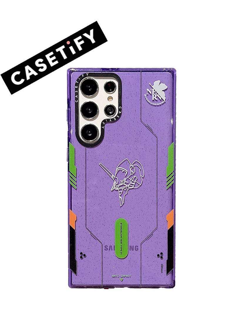 Casetify Mechanical Edge: Samsung Galaxy S23 Ultra 'EVA Mecha' Sparkle Case  - Image 1