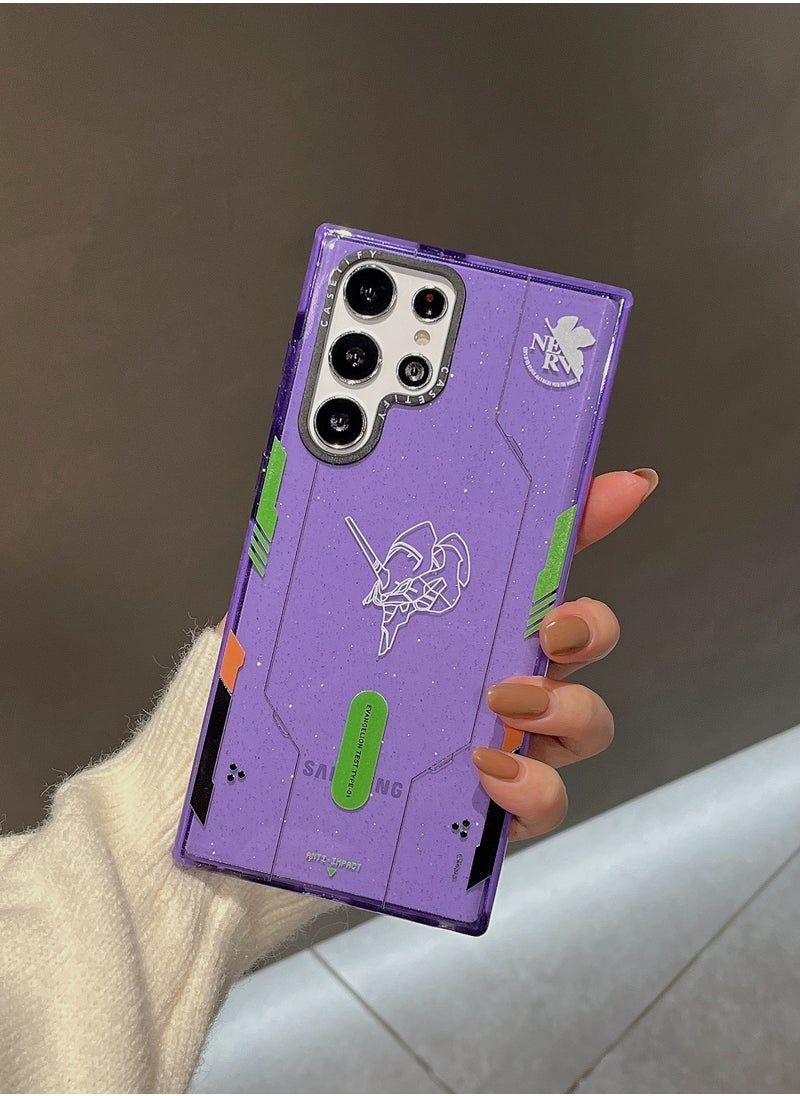 Casetify Mechanical Edge: Samsung Galaxy S23 Ultra 'EVA Mecha' Sparkle Case  - Image 2