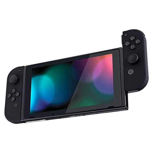 eXtremeRate DIY Replacement Shell Buttons for Nintendo Switch & Switch OLED, Black Soft Touch Custom Housing Case with Full Set Button for Joycon Handheld Controller - Console Shell NOT Included - Image 4