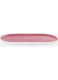Pip Studio Flower Festival Red Porcelain Serving Plate 25 cm  - Image 2