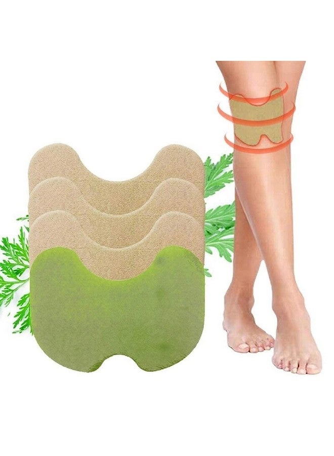 ديلشور لاصقات الركبة العشبية لتسكين الآلام والالتهابات، مجموعة لاصقات تخفيف آلام الركبة، مستخلص الشيح الطبيعي، لاصقات تخفيف آلام الركبة للرجال والنساء، عبوة من 12 قطعة - Image 1