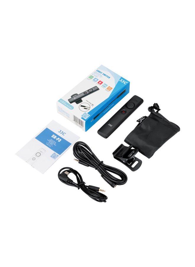 JJC For Panasonic S9 Camera Shutter Cable G100D G9M2 S5IIX GH6 GH5II Shutter Remote Control-Color:Suitable For Panasonic S9 G100d Shutter Cable