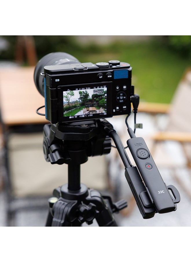 JJC For Panasonic S9 Camera Shutter Cable G100D G9M2 S5IIX GH6 GH5II Shutter Remote Control-Color:Suitable For Panasonic S9 G100d Shutter Cable