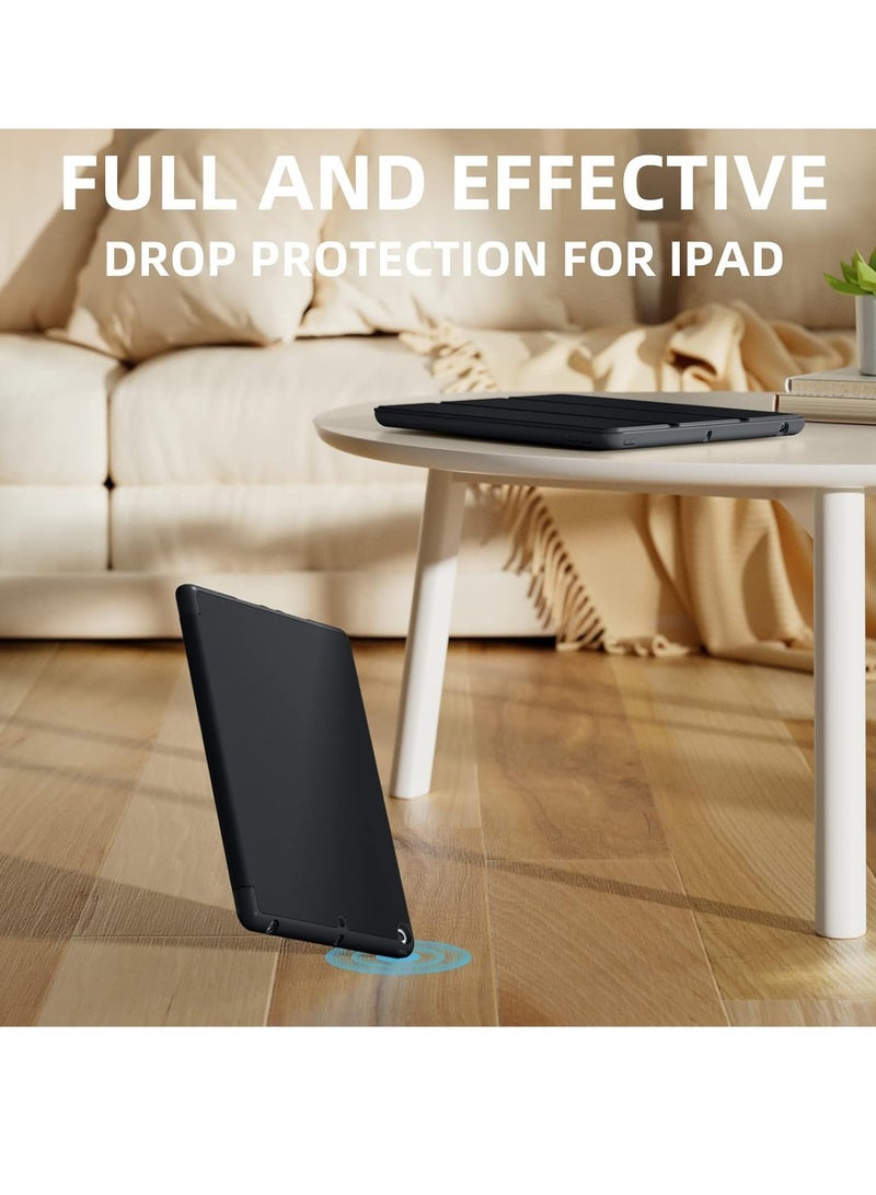 DUSALA iPad 9th 8th 7th Generation case 2021 2020 2019 iPad 10.2-Inch Case with Pencil Holder Sleep Wake Slim Soft TPU Back Smart Magnetic Stand Protective Cover Cases - Image 5
