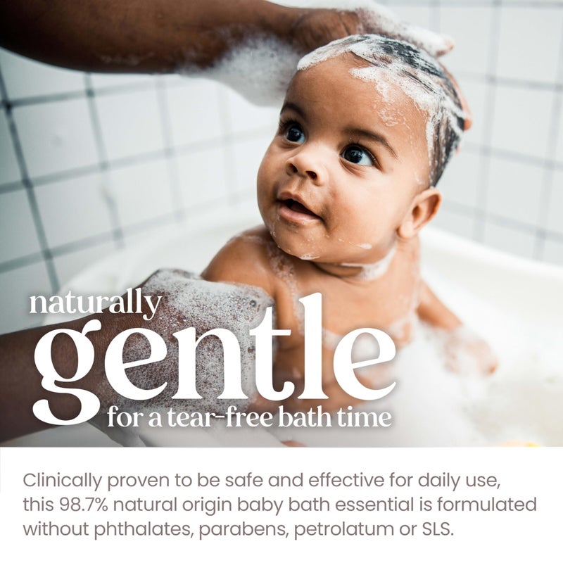 Burt's Bees Baby Shampoo & Wash, Burt's Bees Tear Free Soap, Natural Baby Care, Original, 21 Ounce (Packaging May Vary) - Image 3