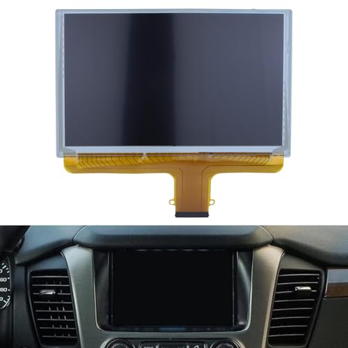 MOTOKU 8 Glass Touch Screen with LCD Digitizer Navigation Radio Display Assembly for GMC Yukon Sierra Canyon Acadia for Chevy Tahoe Suburban Silverado S10 20142019 - Image 1
