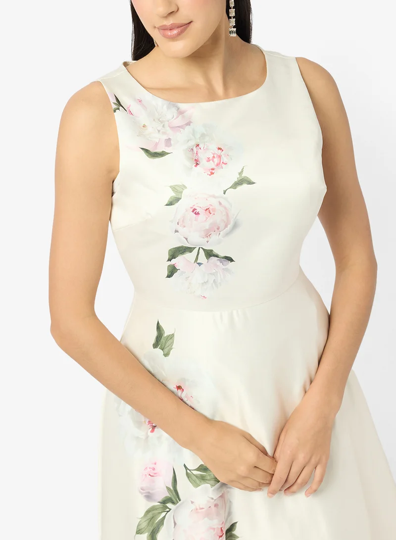 Ella Limited Edition  Floral Print A-line Dress for Women | Best Price UAE