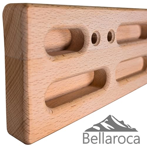 Bellaroca® | Portable Climbing Hangboards for Climbing Training, Professional Climbing Boards for Finger Strenght in Rock Climbing and Bouldering (Bar) - Image 4