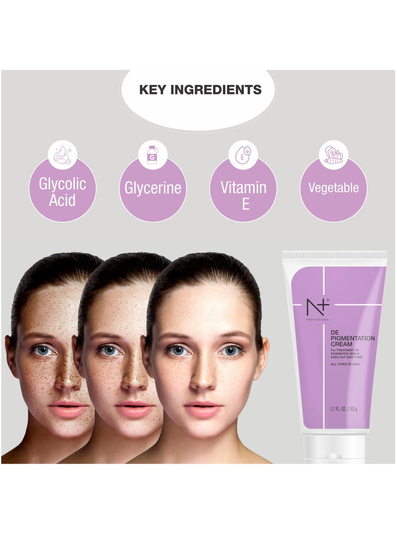 N Plus Professional - N Plus Professional Vitamin C Mask & De-pigmentation Cream Combo - Image 1