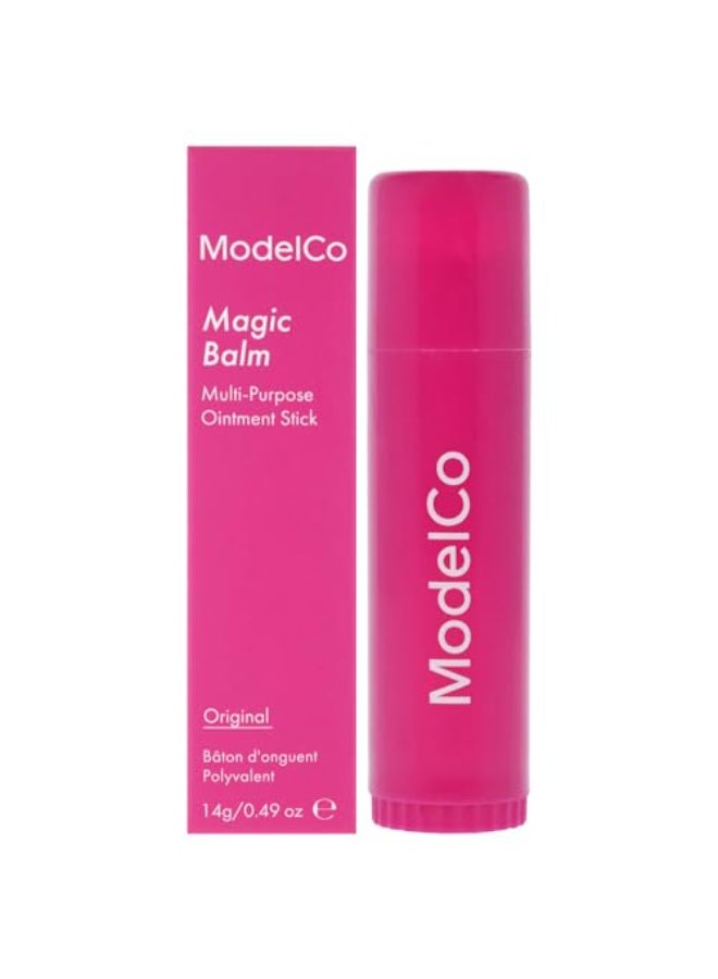 ModelCo Magic Balm Glides On Effortlessly And Absorbs Instantly Locks In Hydration For Hours MultiPurpose Tool Lanolin Enriched Formula NonGreasy NonSticky Formula Original 049 Oz - Image 1