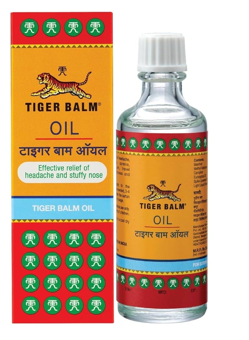 تايجر زيت للصداع وانسداد الأنف 28 مل (عبوة من 6 قطع) - Image 3