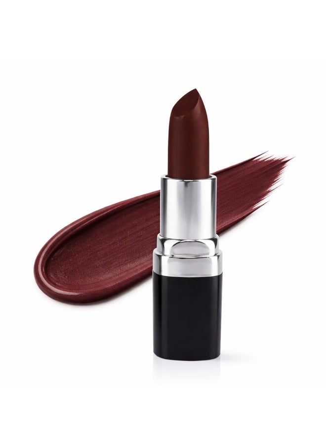 Barva Natural & Moisturising Lipstick 4.3g (Passion 504) | Made with Pure Ghee & Kokum Butter | Mineral Colour | Hydrating Lipstick for Indian Skin - Image 1