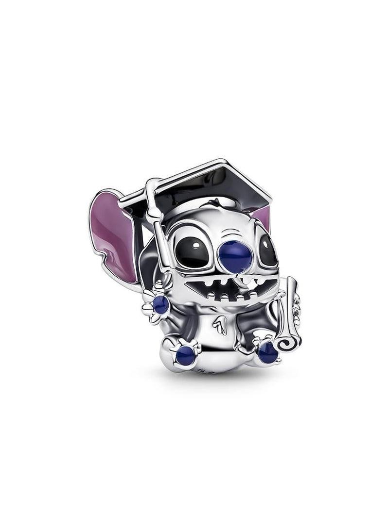 PANDORA Disney Stitch Graduation Charm  - Image 1