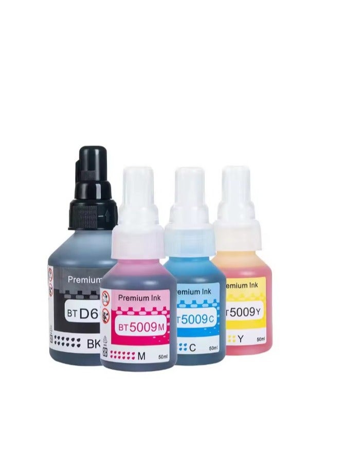 Brother Max IG Compatible Ink Bottle Combo – BT-D60BK + BT5000C/M/Y – For Brother DCP-T310, T510W, T710W, MFC-T810W, T910DW – Black & Color – Up to 5000 Pages - Image 4