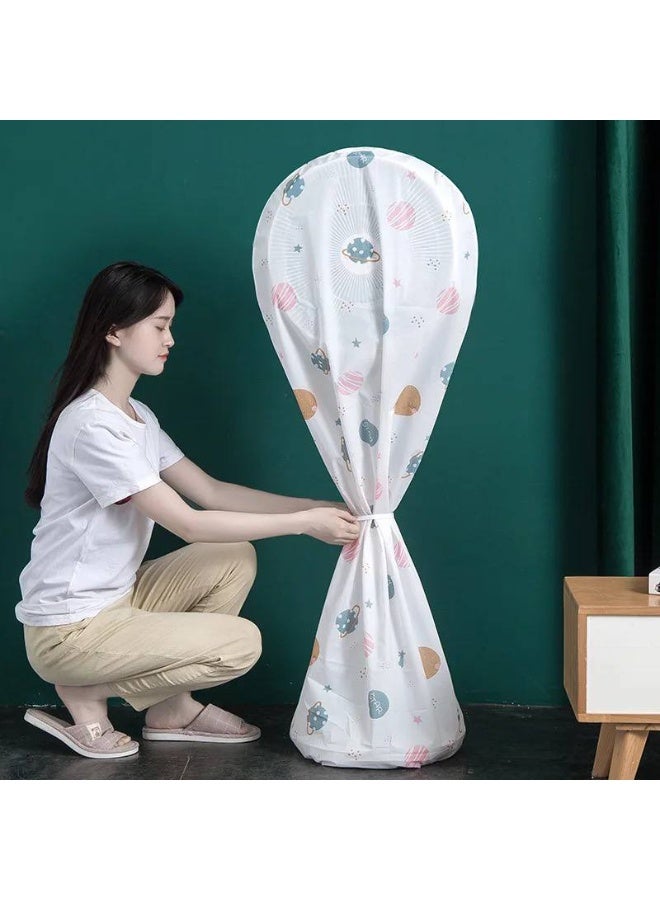 Stand Fan Cover – Dustproof Protective Cover for Pedestal Fans | Universal Fit, Waterproof & Durable | Ideal for Storage & Seasonal Protection - Image 2