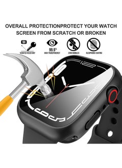 Apple Watch 44mm Waterproof Protector Case, [Tempered Glass Screen Protector Case Front and Rear Cover] 360° Surround Protection Cover for iWatch Series 6/5/4 Series SE 2 44mm - pzsku/ZC6C86CBF566FAAB1EC10Z/45/_/1732026683/57006f21-fecc-473e-8340-4be3134936cb