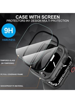 Apple Watch 44mm Waterproof Protector Case, [Tempered Glass Screen Protector Case Front and Rear Cover] 360° Surround Protection Cover for iWatch Series 6/5/4 Series SE 2 44mm - pzsku/ZC6C86CBF566FAAB1EC10Z/45/_/1732026724/4bc81eaa-368f-4752-85e6-12fb9c29ff38