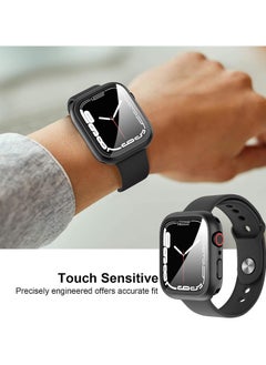 Apple Watch 44mm Waterproof Protector Case, [Tempered Glass Screen Protector Case Front and Rear Cover] 360° Surround Protection Cover for iWatch Series 6/5/4 Series SE 2 44mm - pzsku/ZC6C86CBF566FAAB1EC10Z/45/_/1732026829/d9c03823-aca3-4219-ac3b-e75763480d43