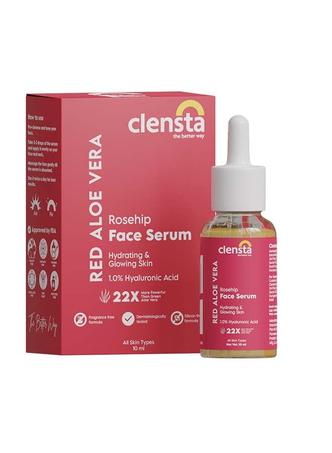 Clensta Red Aloe Vera Rosehip Serum - Image 1