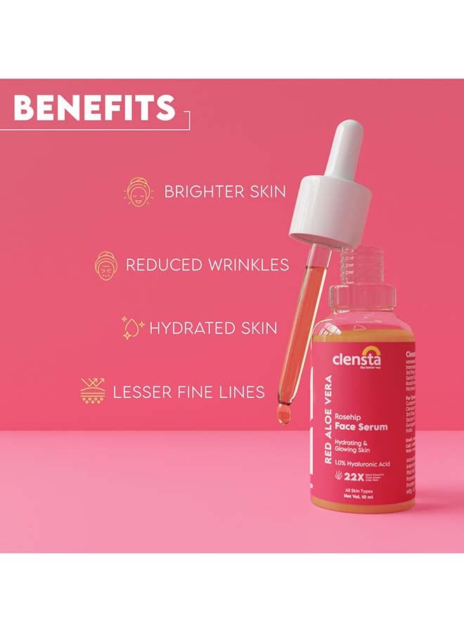 Clensta Red Aloe Vera Rosehip Serum - Image 2