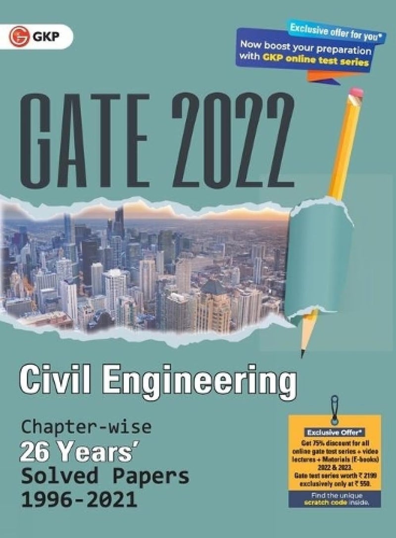 Gate 2022 Civil Engineering 26 Years Chapter-  - Image 1