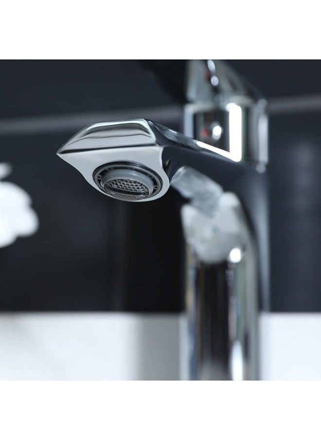 Eco Iris Basin Mixer With Pop Up Waste Rain Shower Single Handle Faucet, Handheld Spray Chrome