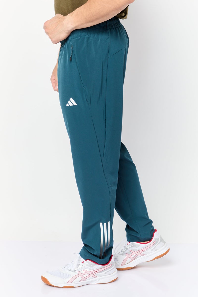 Adidas Men Sportswear Fit Training Shorts, Teal Blue - Image 2