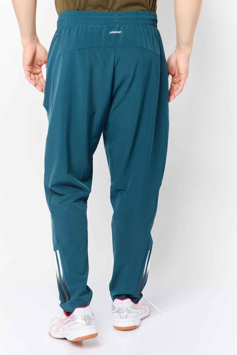 Adidas Men Sportswear Fit Training Shorts, Teal Blue - Image 4