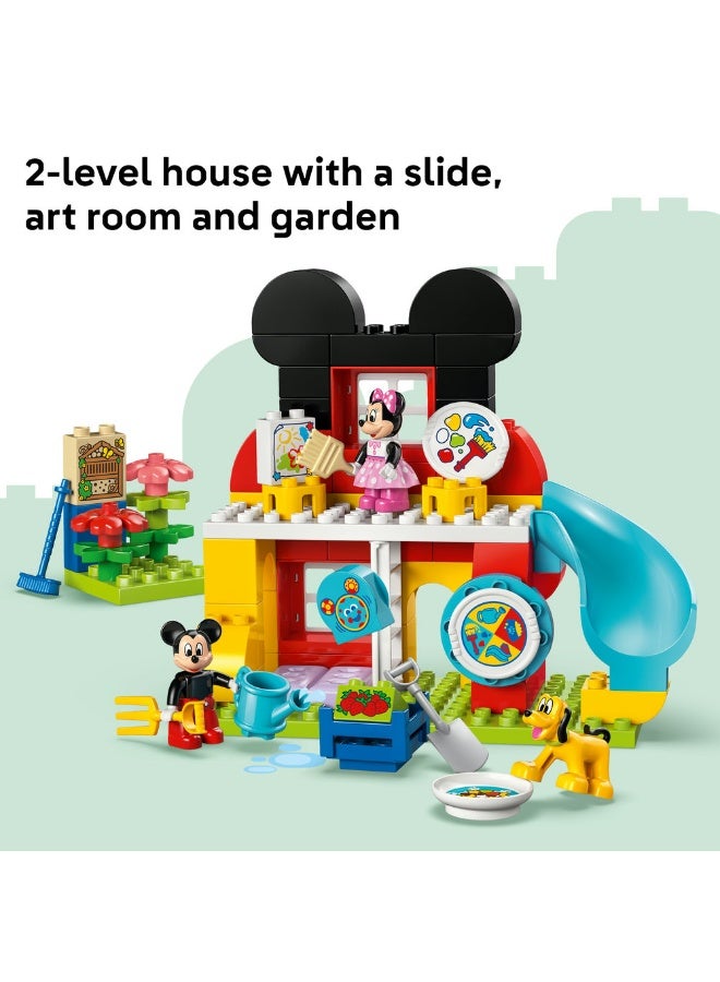 LEGO DUPLO Disney Mickey Mouse Clubhouse with Minnie & Pluto 10465 (Age 2+, 87 Pieces) - Image 5