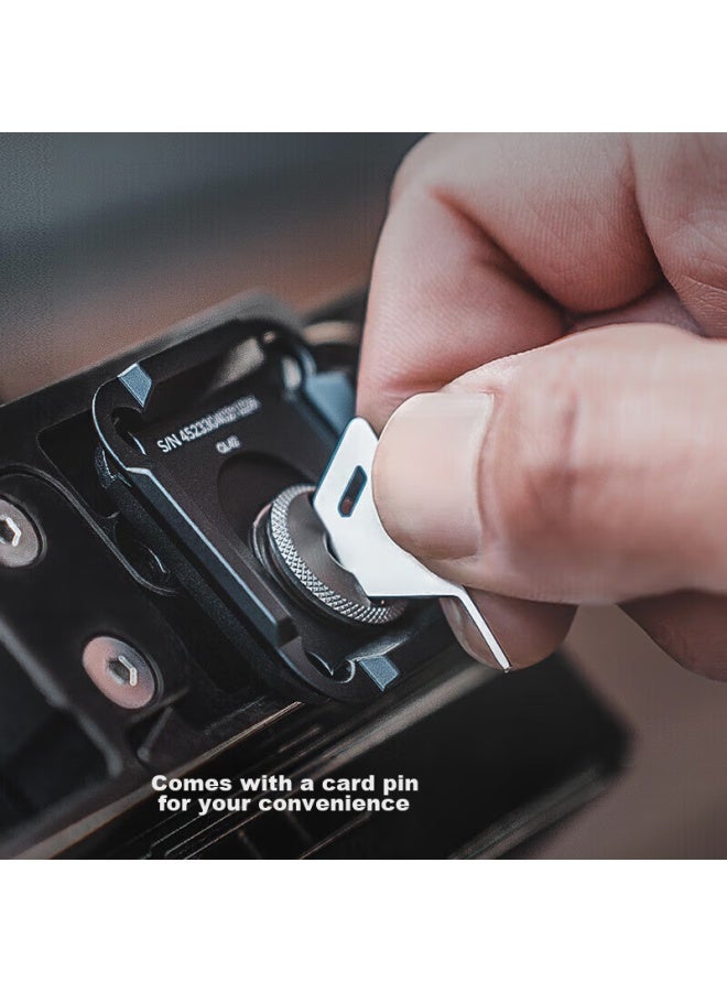 PGYTECH Cfexpress B Card Reader, Usb 3.2 Multifunctional All-in Dandelion Cfa Flash Card Holder, Sd/tf Card Storage, Cfb Canon B Card Type-c Interface, Cfb Black - Image 4