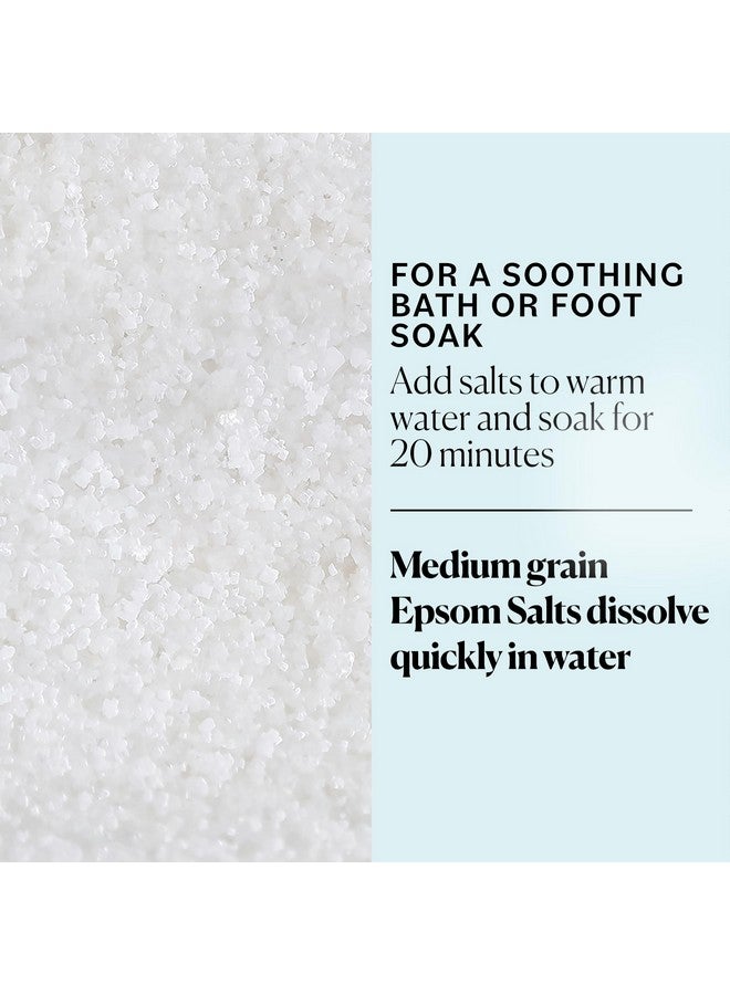 سكاي أورغانكس سكاي أورجانيكس - ملح إبسوم للاستحمام، 5 أرطال - كبريتات المغنيسيوم USP - نقي 100%، حبيبات متوسطة - بدون رائحة - أملاح استحمام للنقع - كيس قابل لإعادة الإغلاق - طبيعي، نباتي، خالٍ من القسوة - العناية الذاتية - الاستحمام والقدمين - Image 3