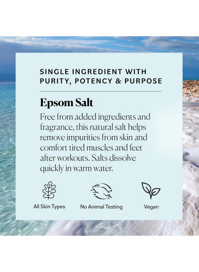 سكاي أورغانكس سكاي أورجانيكس - ملح إبسوم للاستحمام، 5 أرطال - كبريتات المغنيسيوم USP - نقي 100%، حبيبات متوسطة - بدون رائحة - أملاح استحمام للنقع - كيس قابل لإعادة الإغلاق - طبيعي، نباتي، خالٍ من القسوة - العناية الذاتية - الاستحمام والقدمين - Image 5