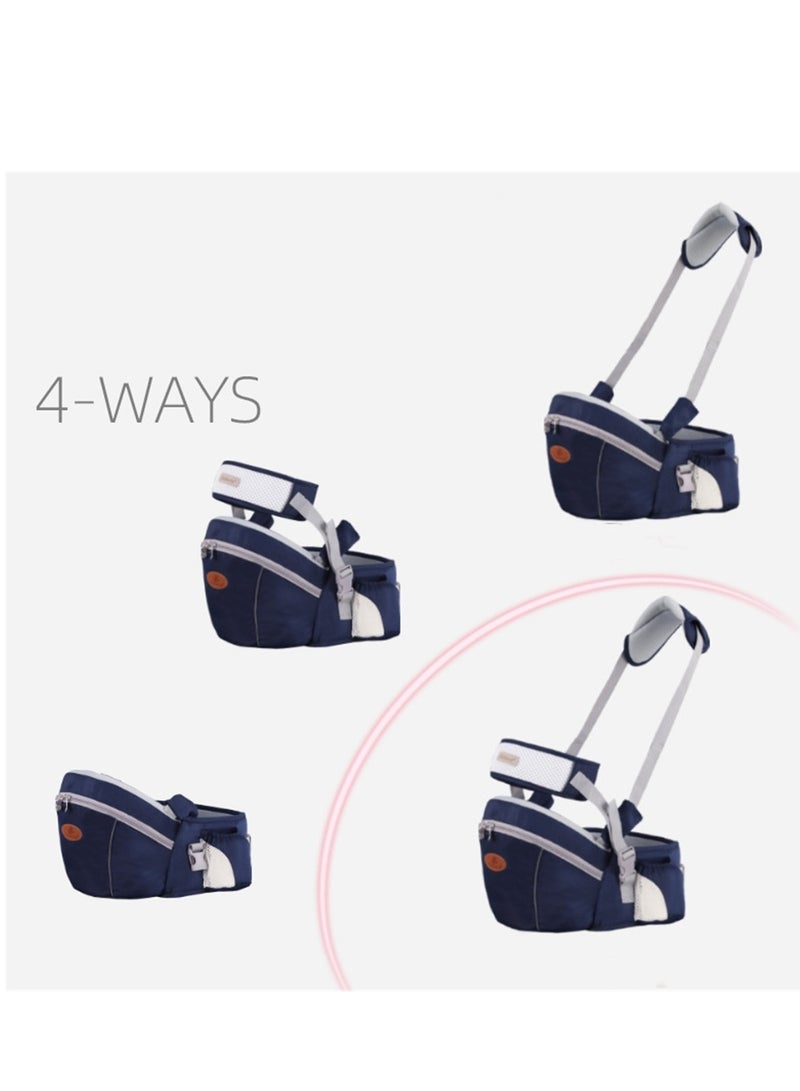 Multifunctional baby stool breathable baby carrier large capacity storage baby carrier - Image 3