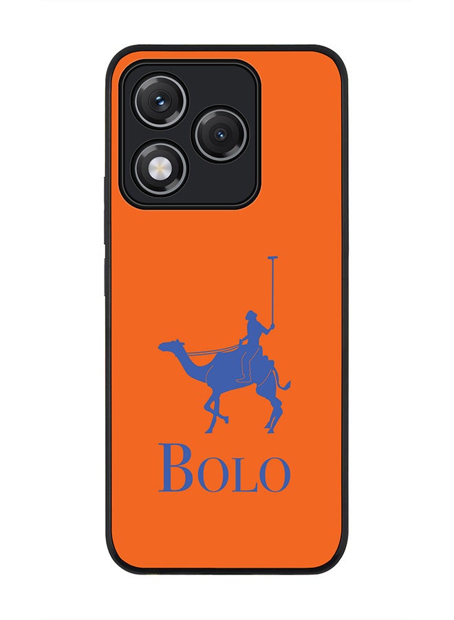 Stylizedd For Honor 400 Lite Case,Slim fit Camera Protection, Shockproof Thin Phone cover  - BOLO Orange