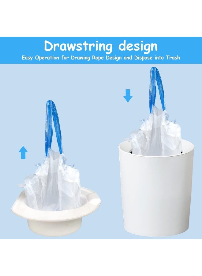 sundee Disposable Potty Chair Liners with Drawstring for Universal Potty Training Toilet Seat - Image 4