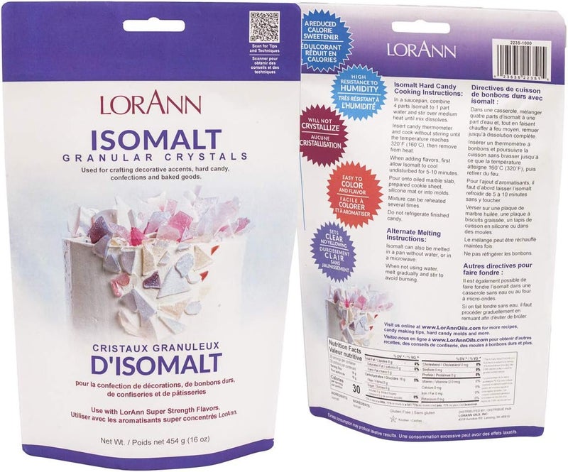 LorAnn Oils LorAnn Isomalt Granular Crystals 1lb - Image 3