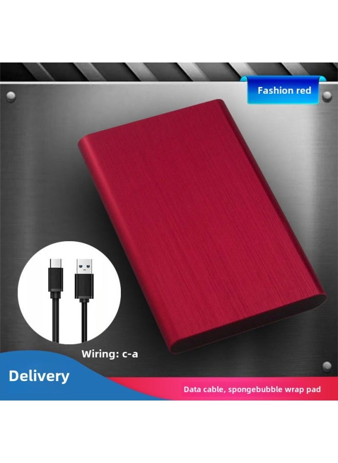 Generic Shuole 2.5 "SATA Hard Disk 3.1 High Speed Box Mechanical Solid State SSDTYPE-C External Mobile Hard Disk Box-Color:ShUoLE-U25E3.1-BP(A-C) REd  - Image 1