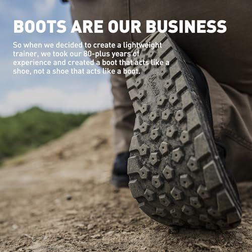 Danner أحذية دانيير تاكيون غور-تيكس التكتيكية للرجال - جلد كامل الحبة مقاوم للماء ونايلون 500D مع أربطة سريعة، وسادة قدم مريحة، ونعل خارجي غير قابل للانزلاق، أسود - 9 EE - Image 3