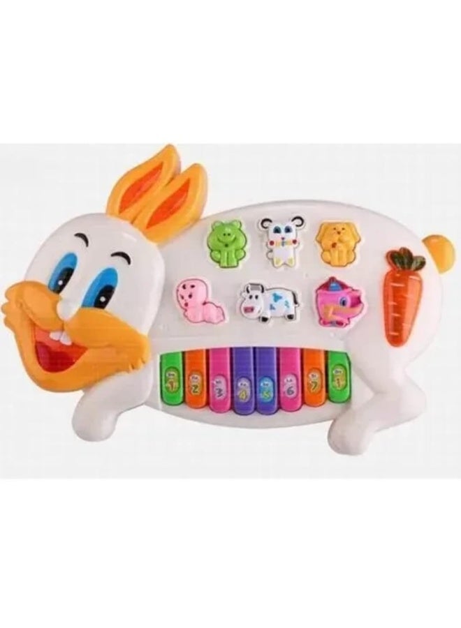 Rabbit-Shaped Baby Piano - Image 5