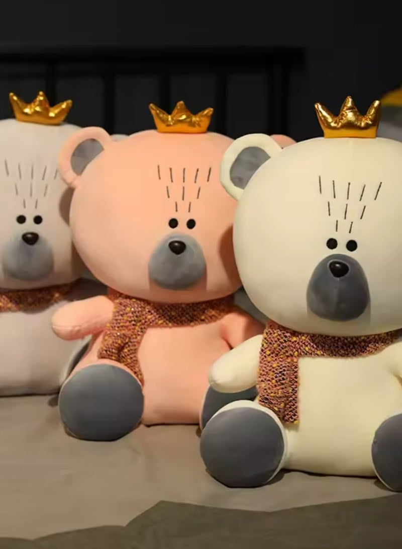 Cuddles Cute Marshmallow Bear Stuffed Animal Plush, Gifts For Kids, Soft Toys For Girls & Boys  18 Inch - Image 2