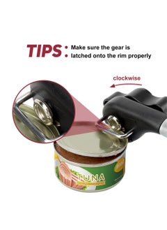 Can Opener Manual, Safe Cut Can Opener With Smooth Can Edge, Hand Can Opener with Ergonomic Hand Grip and Larger Turning Knob, Stainless Steel Can Opener, Fruit Cans Utensils for Kitchen - pzsku/ZC6C950EC70E8CD056C5AZ/45/_/1717413234/95d4264c-1180-4d4a-9ebd-2fda1d689700