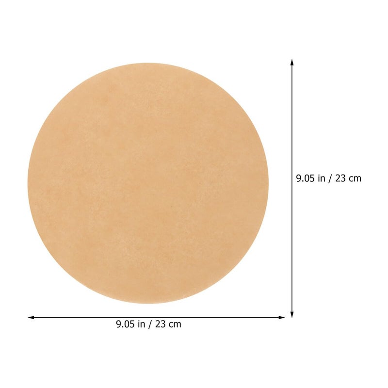 100 Pcs Round Parchment Paper Baking Liners Non Stick For Oven Microwave BBQ Steaming - Image 3