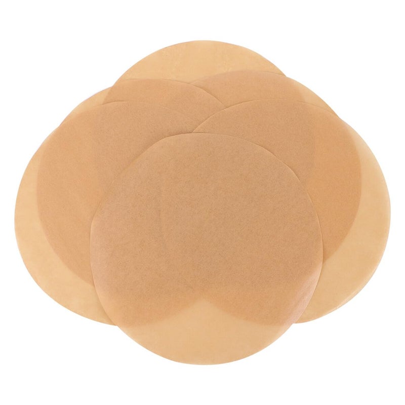 100 Pcs Round Parchment Paper Baking Liners Non Stick For Oven Microwave BBQ Steaming - Image 2