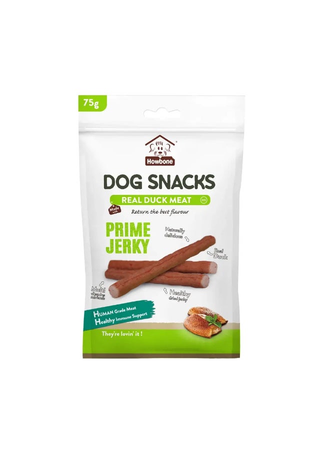 Howbone Dog Treats Prime Jerky Duck Stick 75g | High Protein Dog Snack